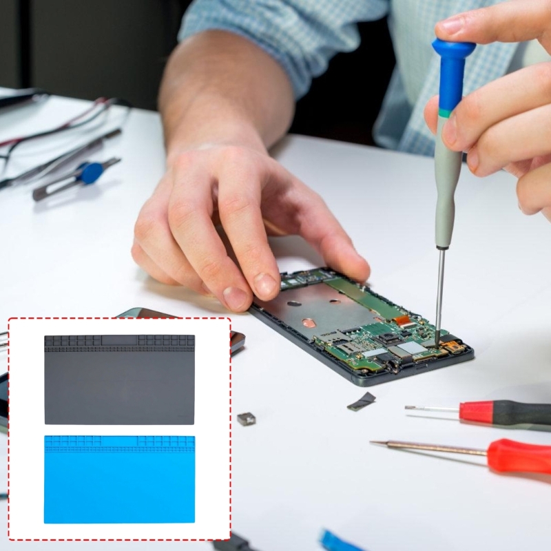 Electronics Repair Guide - Podkładka do naprawy elektroniki Silikonowa podkładka