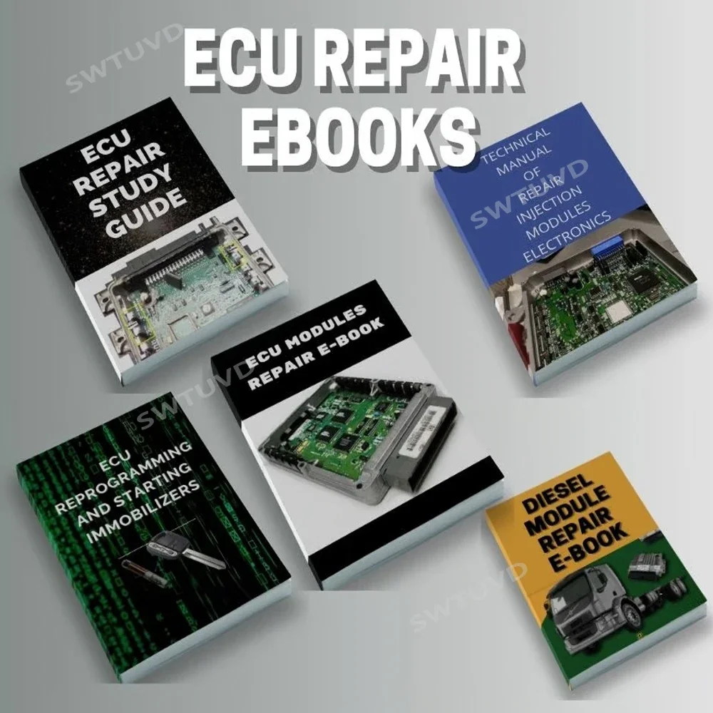 Electronics Repair Guide - 5 sztuk instrukcja naprawy ECU naprawa