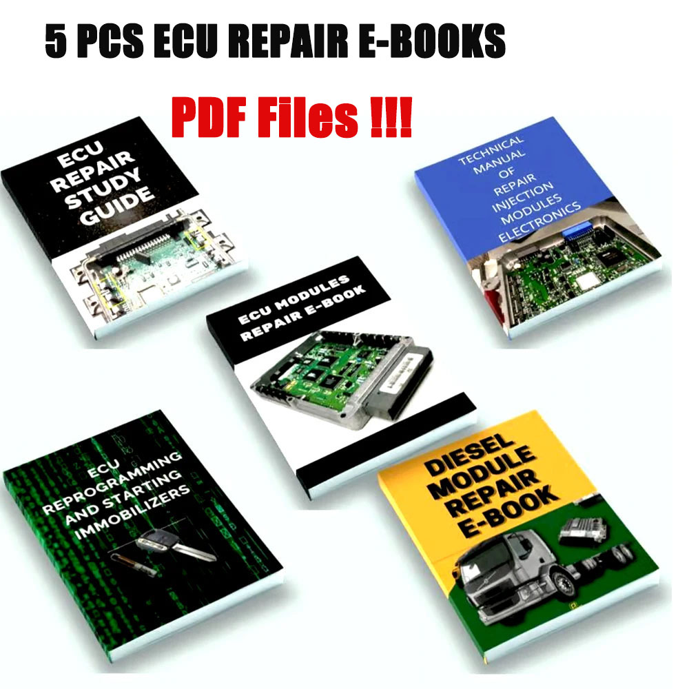 Electronics Repair Guide - 5 E-BOOKÓW z instrukcjami naprawy ECU,