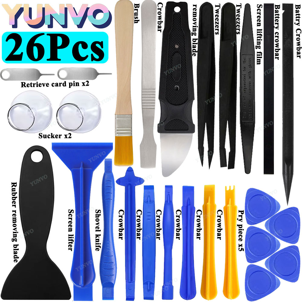 Electronics Repair Services - Uniwersalny zestaw narzędzi do otwierania ekranów,