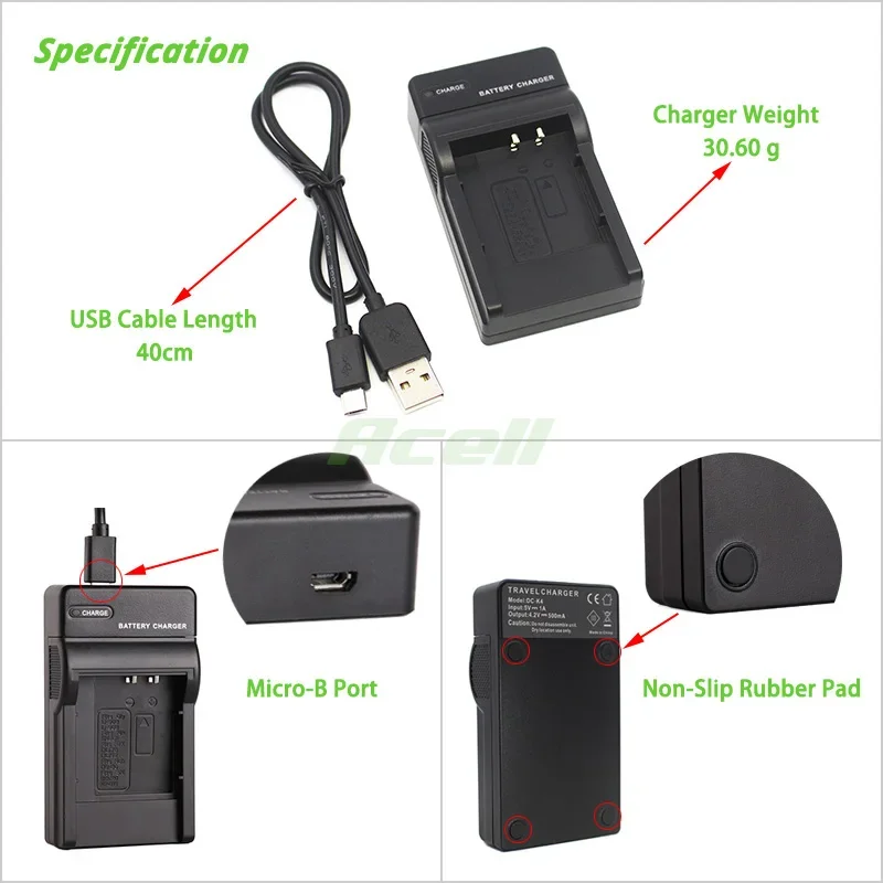 Ładowarka USB EN-EL10 MH-63 do – Nikon Camera D3500 recenzja i cena
