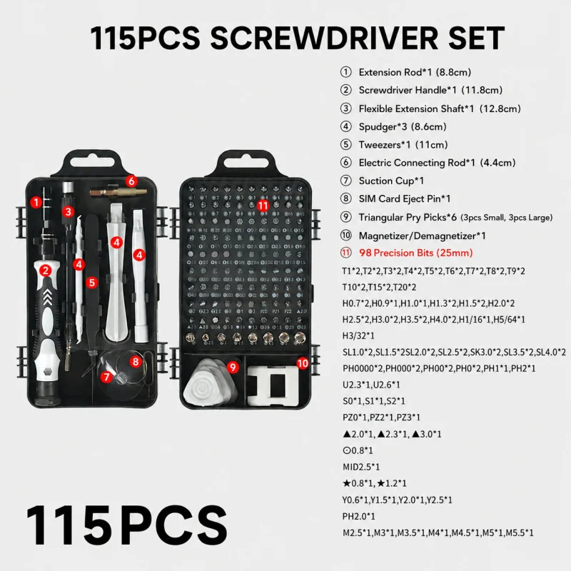 Przenośny zestaw wkrętaków mag – Electronics Repair Services recenzja i cena