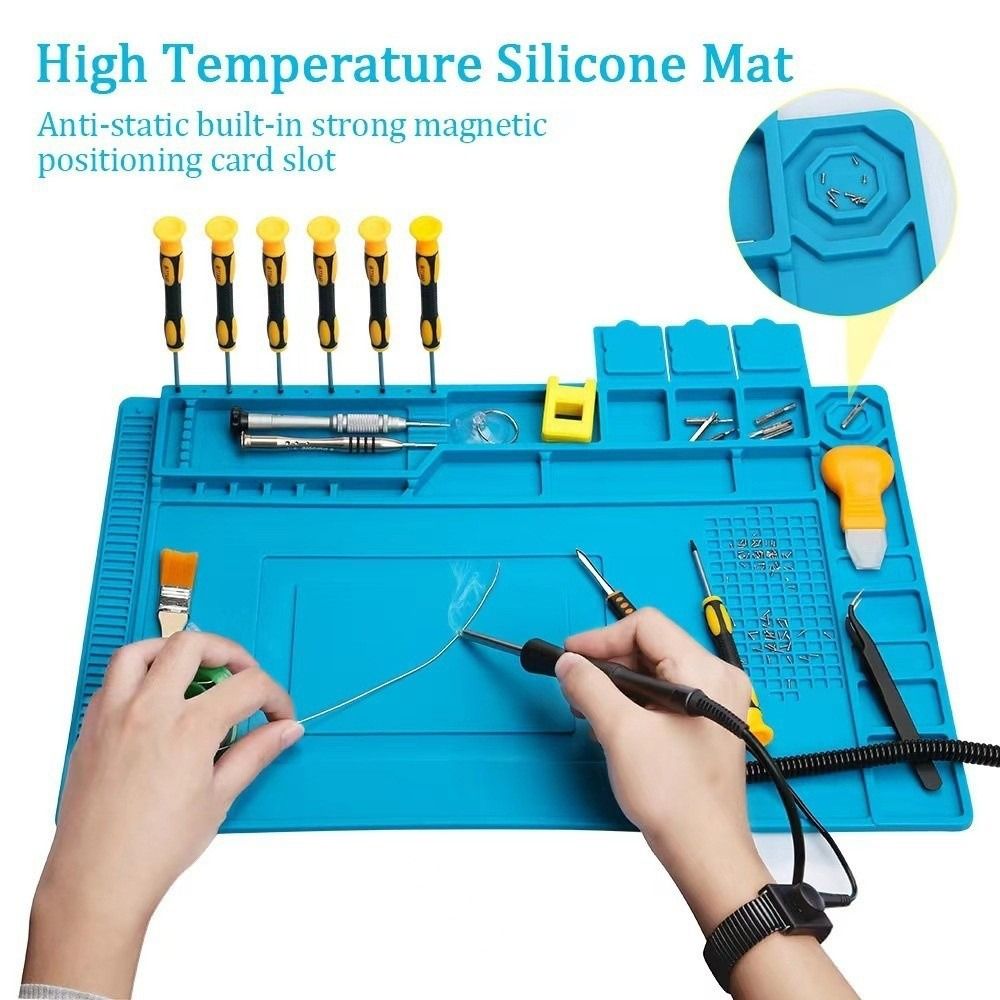 Silikonowa mata lutownicza ant – Electronics Repair Desk recenzja i cena